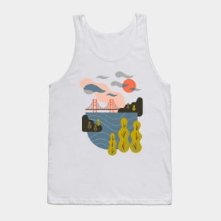 Bay Sunset Tank Top